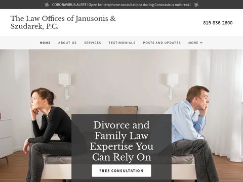 Legal Services | Janusonis Law Office | Joliet, IL 60432