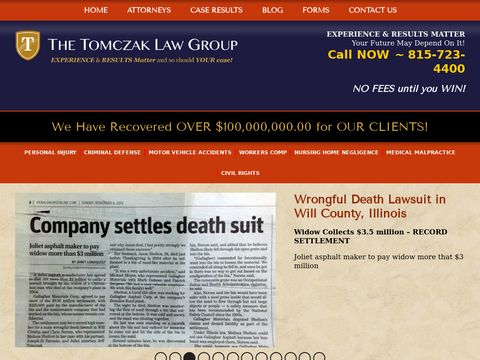 Legal Services | Jeff Tomczak Law Office | Joliet, IL 60432